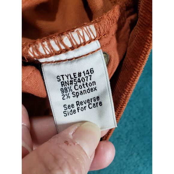 CAbi Jeans Size 6 Womens Brown Stretch Pants Corduroy Ladies Mid Rise Skinny - Picture 4 of 12